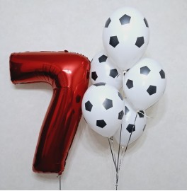 Набор шаров на 7 лет "Мячики"